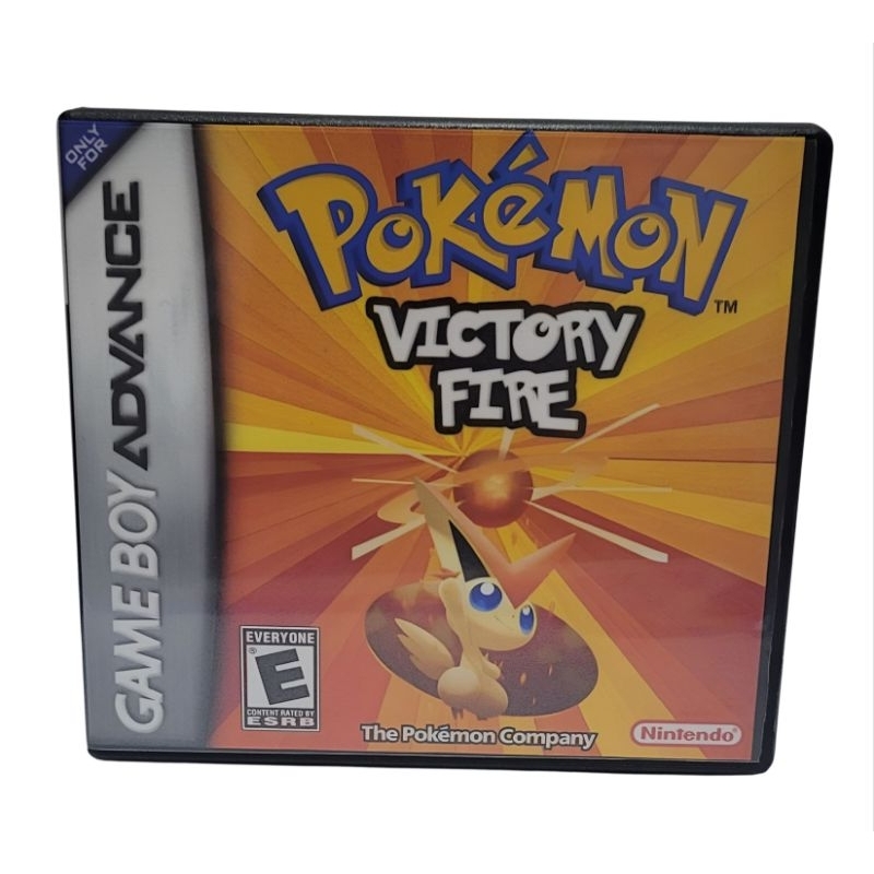 Cartucho Fita Pokemon Victory Fire Game Boy advance GBA / NDS