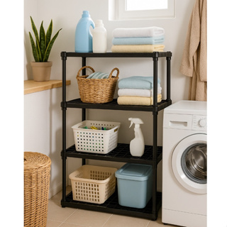 Prateleira/estante modular multiuso 4 andares. em Oferta na Shopee