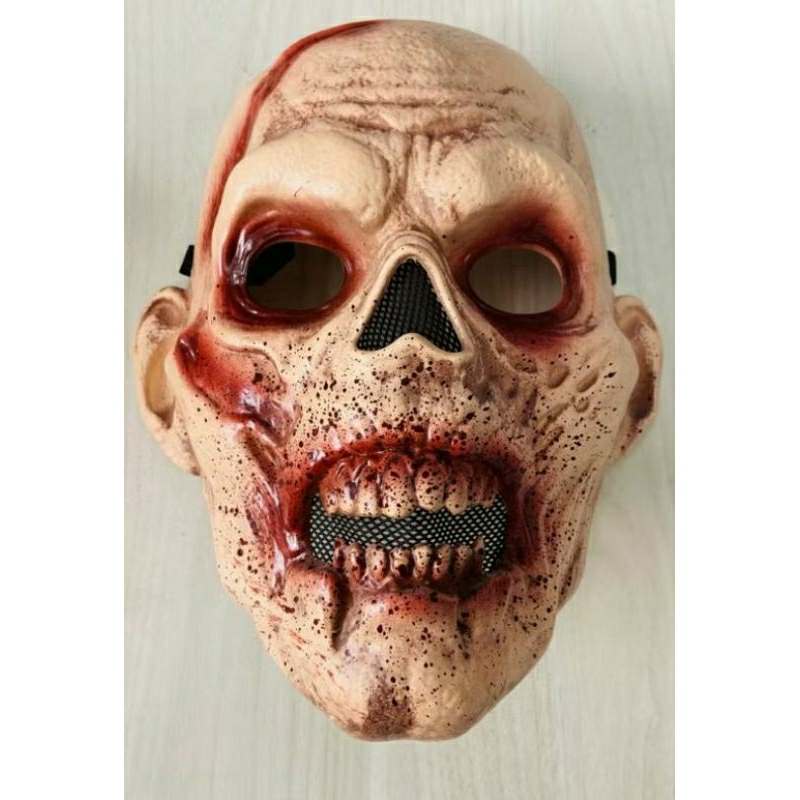 Máscara zumbi fantasia/festa