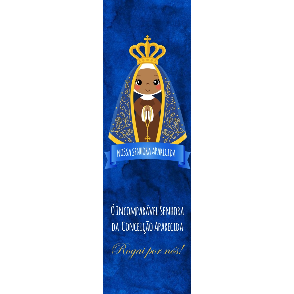 MARCA PÁGINA LEMBRANCINHA SANTINHOS NOSSA SENHORA APARECIDA, NOSSA SENHORA FATIMA, SANTA TERESINHA, PADRE PIO, SÃO BENTO