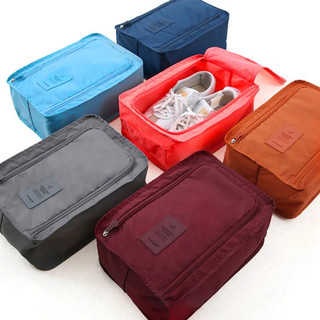 6/8pcs Sacos De Sapato Organizador De Pano Portátil Com Zipers Necessaire Bolsa Organizad…