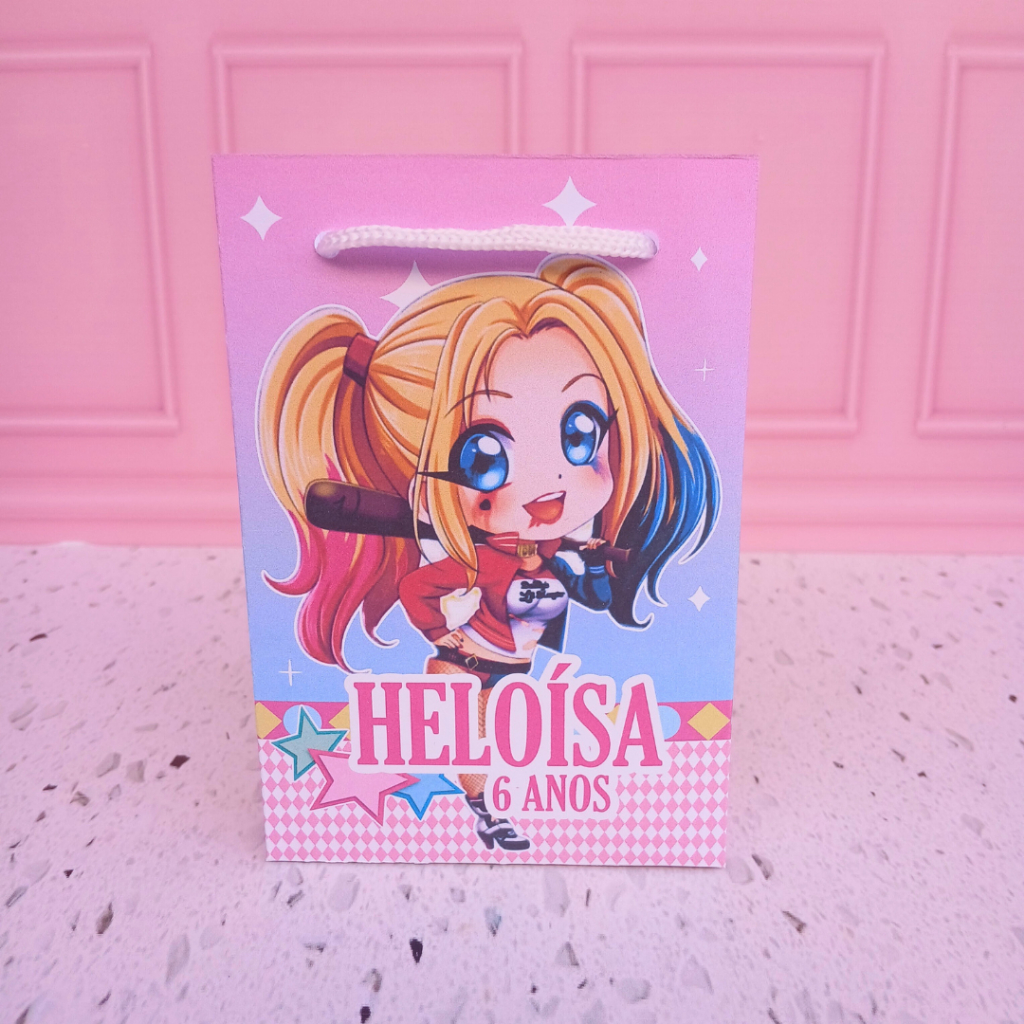 Sacolinha Surpresa Alerquina - Personalizados - Lembrancinha - Festa Infantil -Aniversário / PEGUE E MONTE