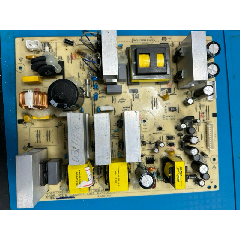 placa da fonte mini system lg cj87 cj88 cj98 ok99