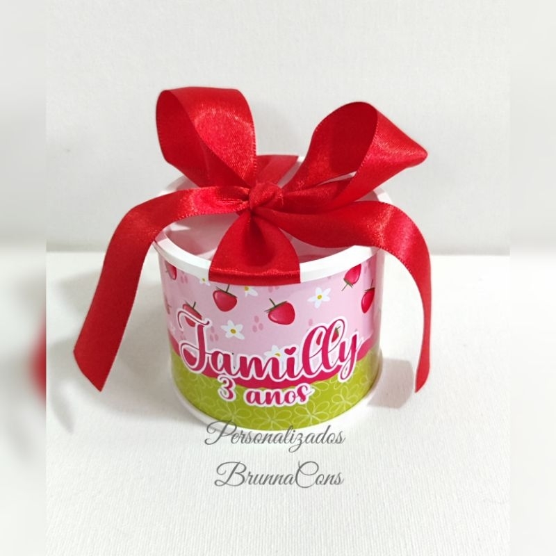 Kit 10Tubolatas Personalizadas MORANGUINHO Lembrancinha Maternidade/ Aniversário/Formatura/Festa Infantil-DIVERSOS TEMAS