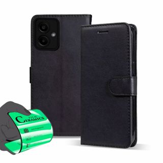 Capa Capinha Carteira Flip + Pelicula Para Samsung Galaxy A07 em Oferta na Shopee
