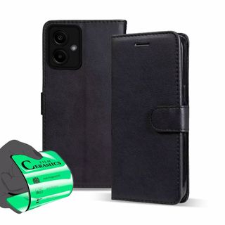 Capa Capinha Carteira Flip + Pelicula Para Samsung Galaxy A07