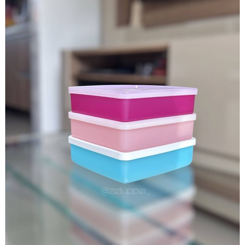 Pote Hermético Refri Box 400ml Tupperware Novas cores