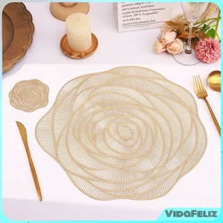 Kit 8 placemats guardanapos para copo estilo minimalista ocidental moderno, antiderrapante, resistente calor prova dágua