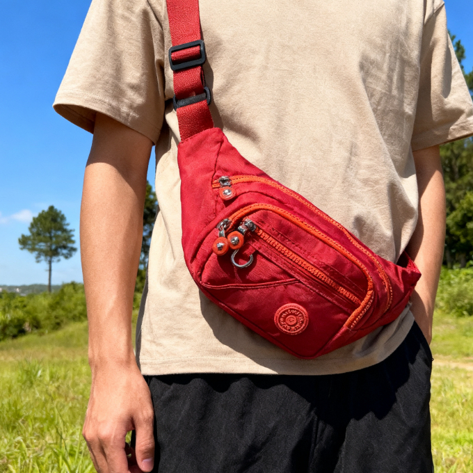 Bag Pochete Shoulde Cintura Peito Transversal Masculina Feminina Alça Ajustável em Oferta na Shopee