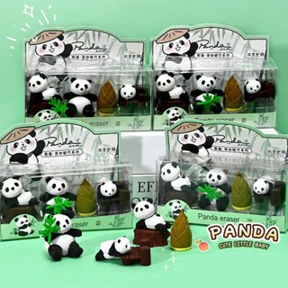 Borracha Fofa De Urso Panda Bonita Para Estudantes Presente Criativo Material Escolar em Oferta na Shopee