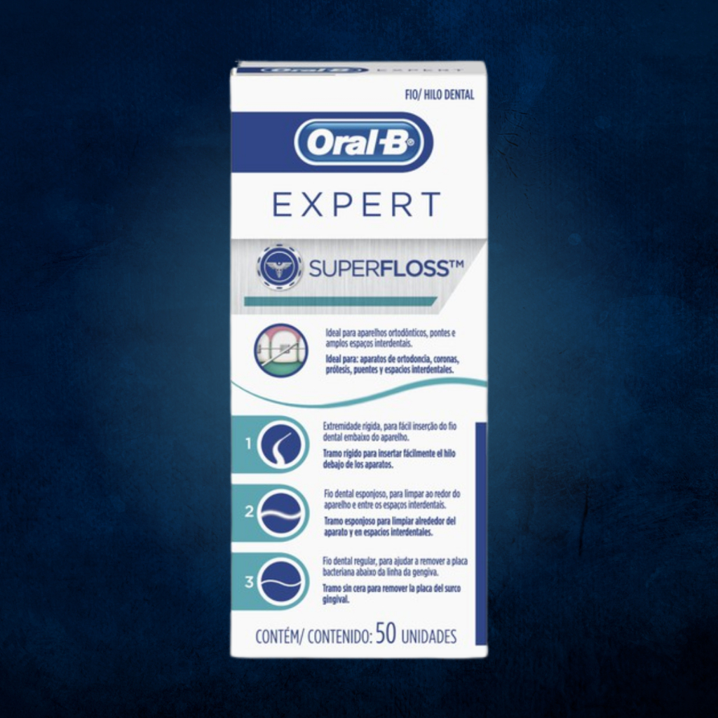 Fio Dental Superfloss 50 Un - Oral-B