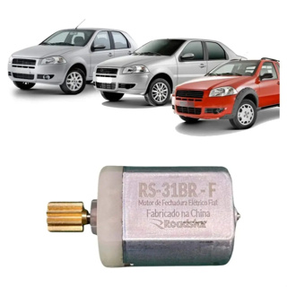 Motor de Fechadura Elétrica Palio Dianteiro/Traseiro Roadstar RS31BRF em Oferta na Shopee