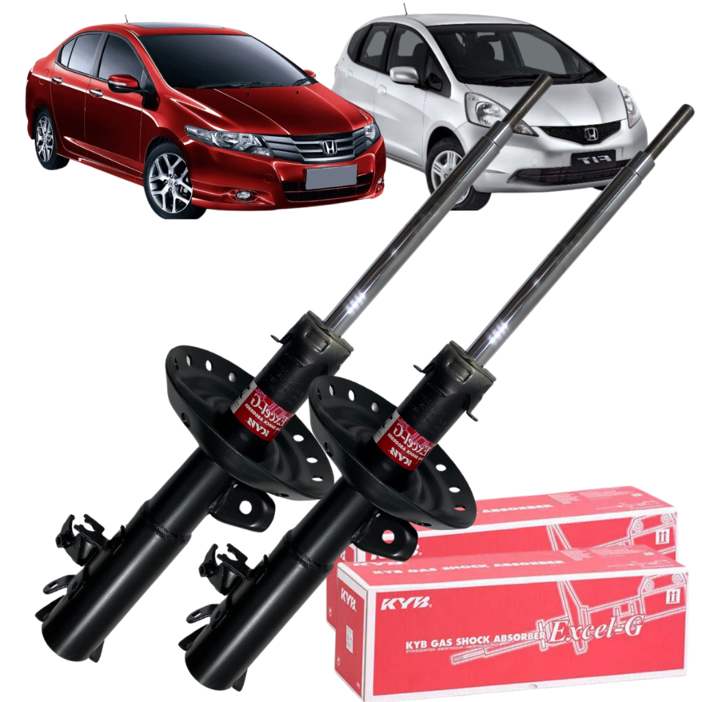 Par Amortecedor Dianteiro Kayaba City Fit 1.4 8v 1.4 16v 1.5 16v 2009 A 2014