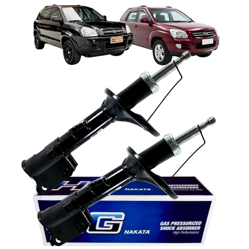 Par Amortecedor Dianteiro Nakata Tucson Sportage 2.0 16v 2.7 24v 2005 á 2017