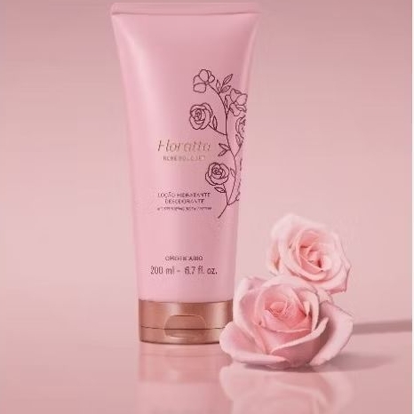 Loção Hidratante Desodorante Corporal Floratta Rose Bouquet 200ml.