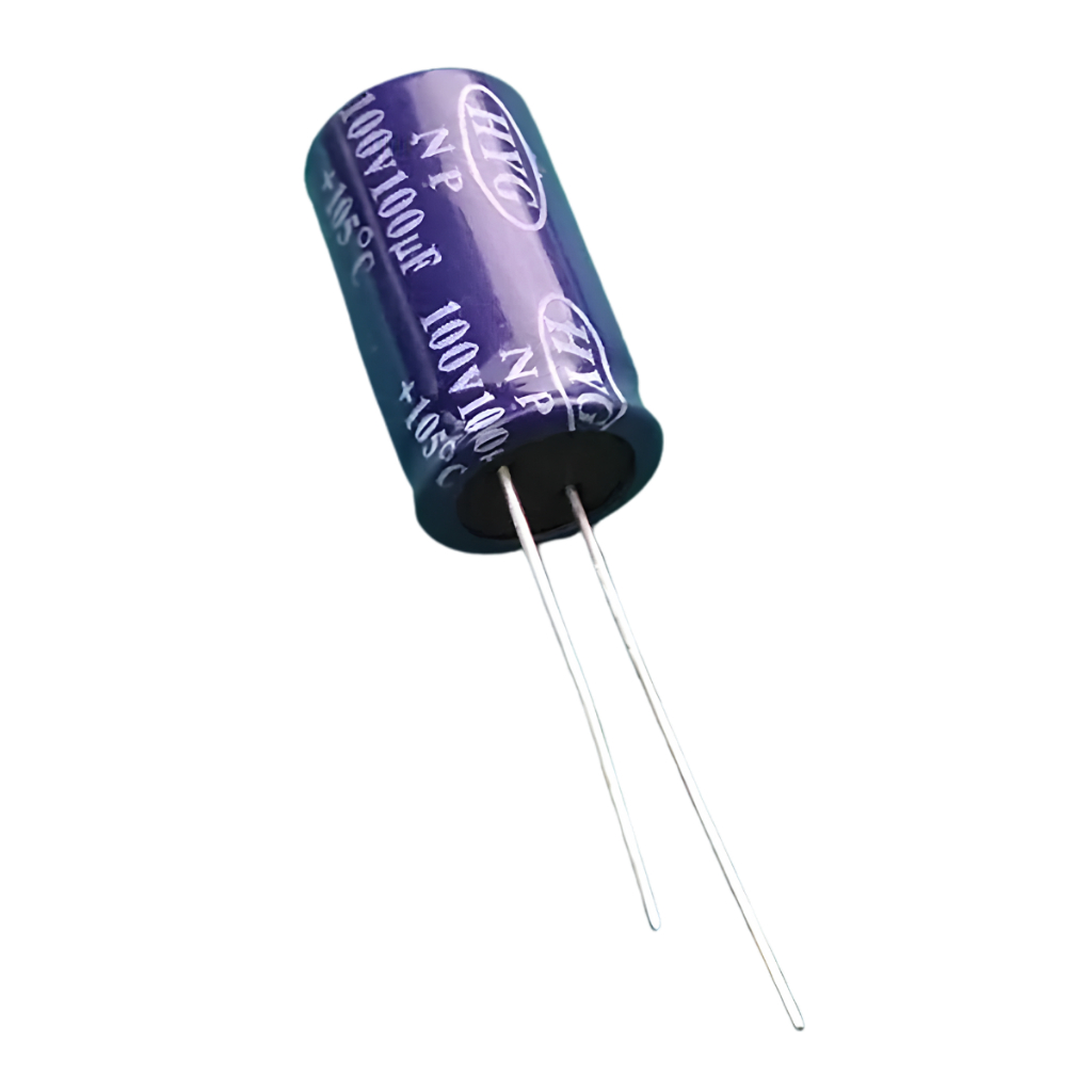 Capacitor Bipolar 100x100 Alto Falante 100uf 100v Unidade
