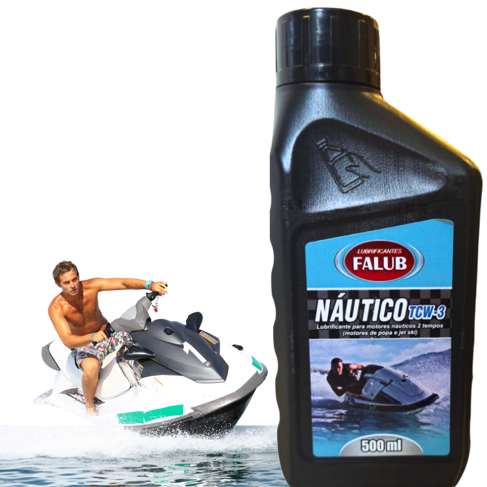 Óleo Para Motor Náutico Lubrificante Para Náuticos 2T  de Popa Jet Ski Náutico Tcw-3 500ml Barco