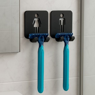 Organizador Para Banheiro de Gillette Gilete Lamina Masculino e Feminino Suporte em Oferta na Shopee
