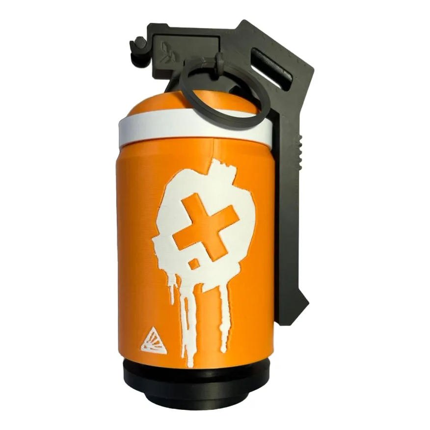 Granada da Raze do Valorant em forma de porta-treco em Oferta na Shopee