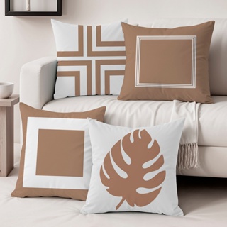 Kit Com 04 Capas De Almofadas Decorativas 45x45 Em Oxford em Oferta na Shopee