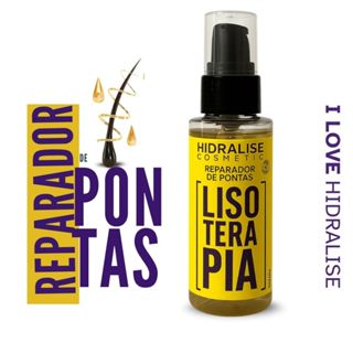 Reparador De Pontas  - Lisoterapia Hidralise 60ml Profissional 7 Benefícios - Hidratante- AntiFrizz em Oferta na Shopee