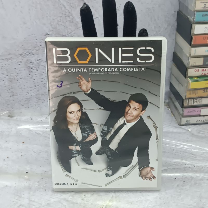Dvd Serie Bones A quinta temporada Discos 4,5 e 6