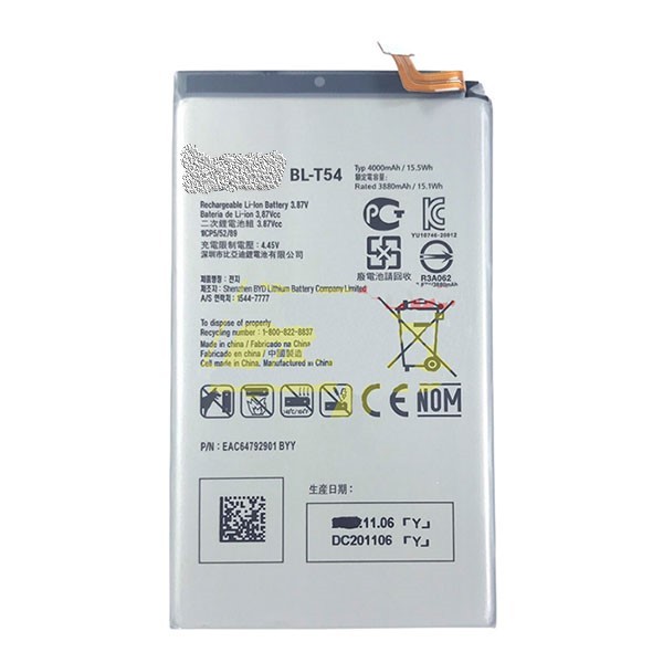 Bate-ira BL-T54 Compatível VELVET 2 PRO 4000mAh