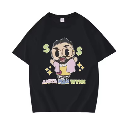 Camiseta Estampa Adulto/Infantil Lançamento Unissex Em Algodão anitta drake cantores pop