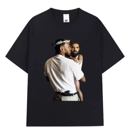 Camiseta Estampa Adulto/Infantil Lançamento Unissex Em Algodão kendrick lamar cantor meme