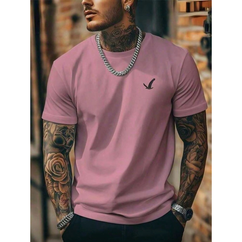 Camiseta Masculina Aguia Camisa 100% Algodao tendencia basica