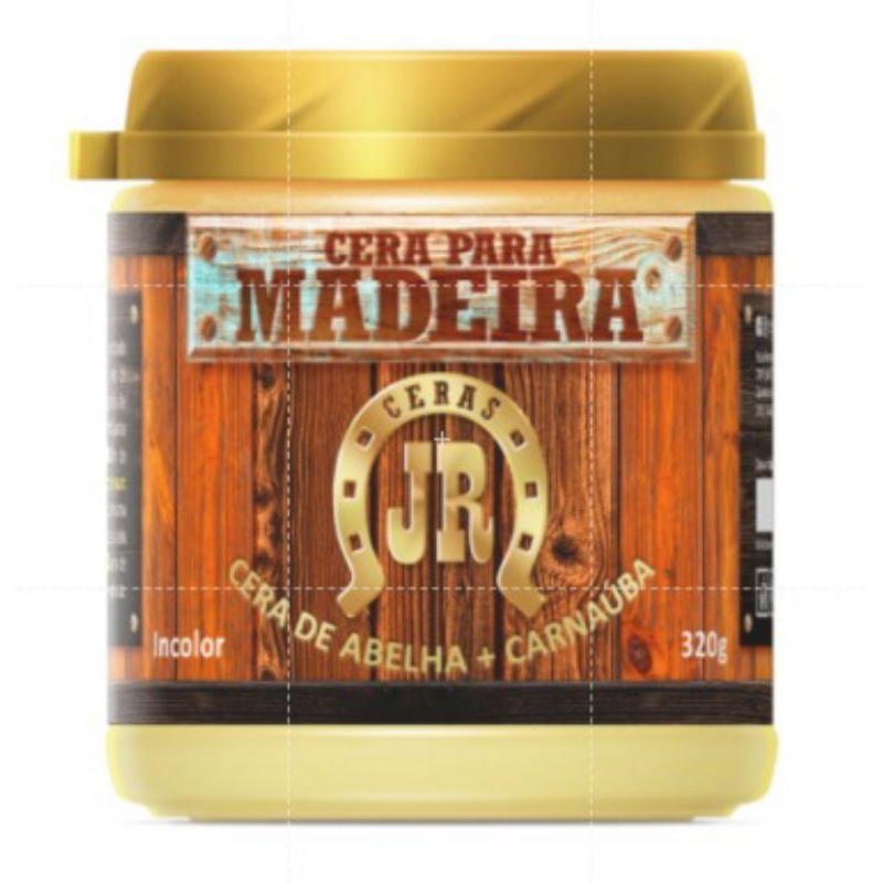 Cera Para Madeiras JR - Cera de Abelha