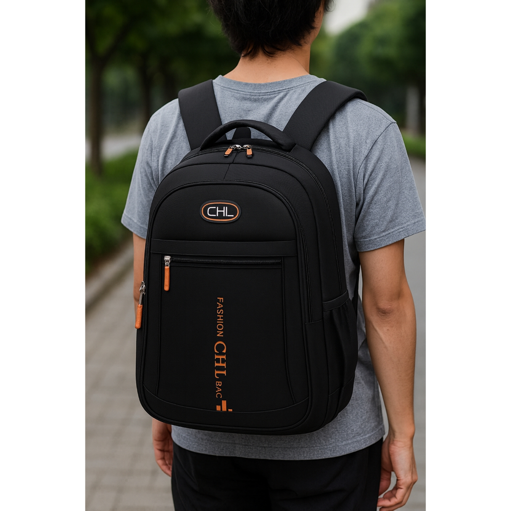 Mochila CHL Bolsa Reforçada Notebook Impermeavel Material Premium Colorido Excecultivo 888