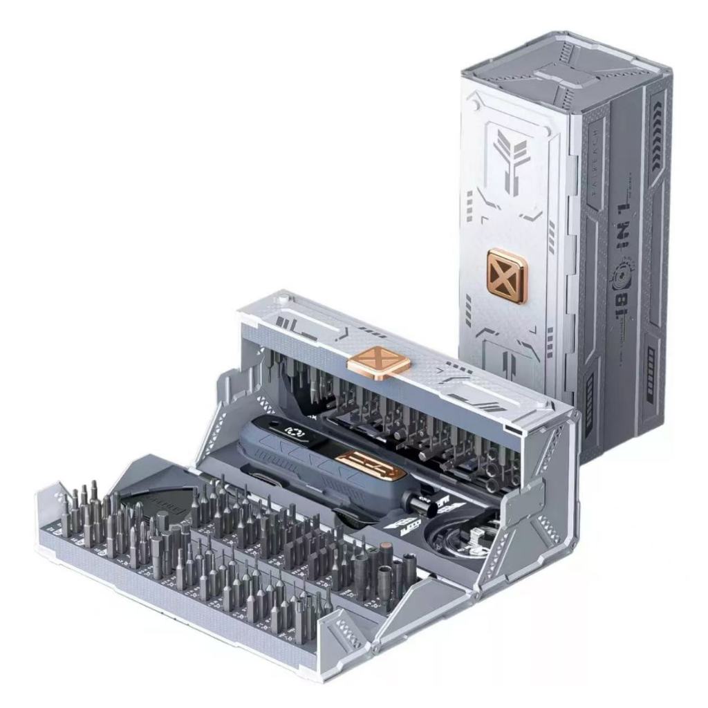 Kit Chave Ferramenta Jakemy Original Profissional De Precisao Reparos E Consertos De Eletrônicos  Com 180 Pecas JM-8192