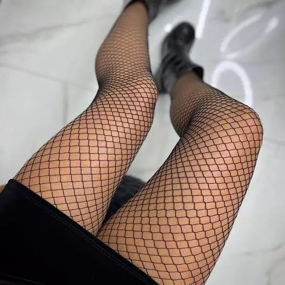 Detalhes do Meia Calça Luva Arrastão Feminina Cos Alto Adulto Tamanho Único Gótica Cosplay Carnaval Halloween