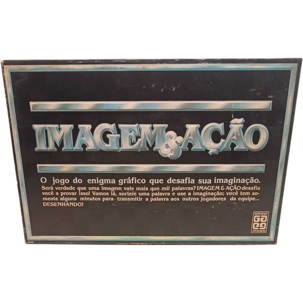 Jogo Imagem E Ação Antigo Anos 90 Completo Original Grow (Usado)
