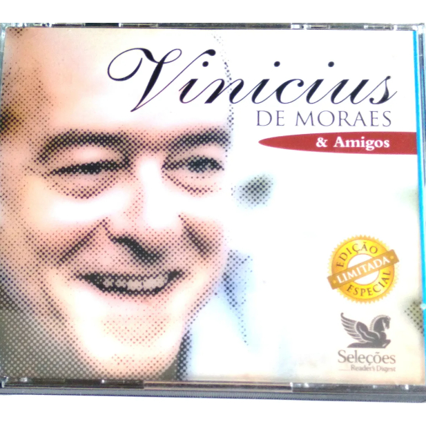 Box 4 Cds Vinicius De Moraes Amigos Seleções Reader's Digest IMPECÁVEL