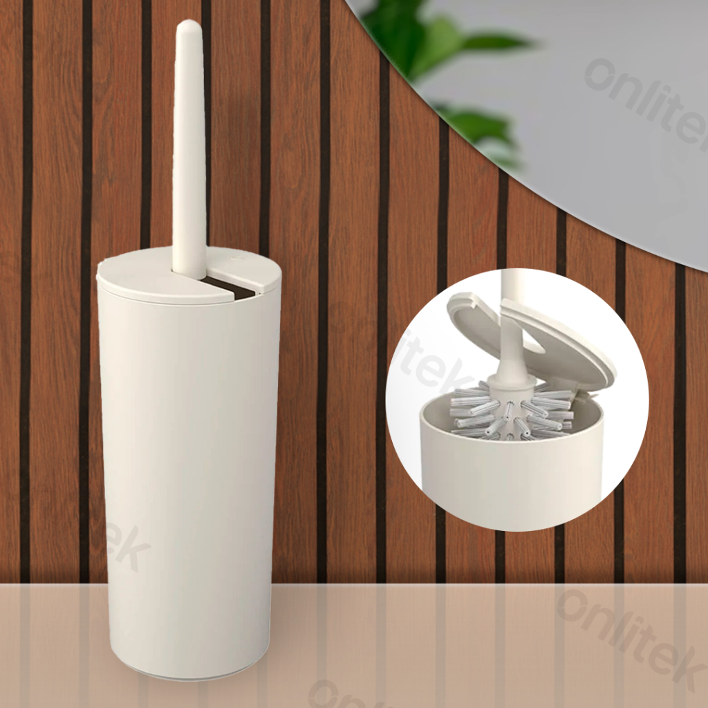 Escova Sanitária Vaso Banheiro Tampa Automática Serene Coza