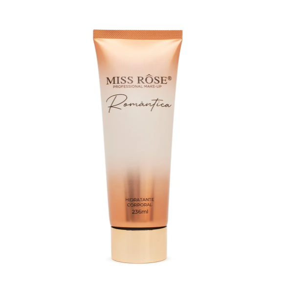Creme Hidratante Corporal Professional Make-Up Romantica 236ml MISS ROSE