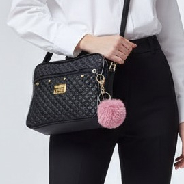 Bolsa Pequena Feminina com Alça Transversal  Couro Sintético Elegante em Oferta na Shopee