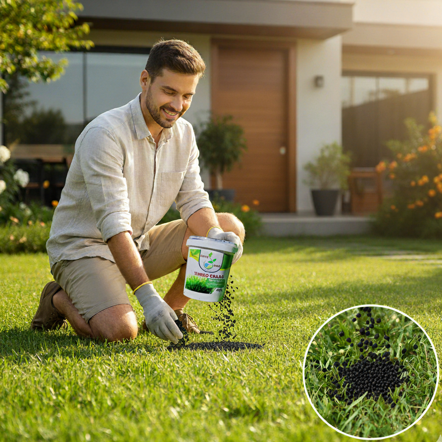 Adubo Turbo Grama– Fertilizante de Crescimento Rápido e Verde Intenso para Gramados- 500g á 5kg