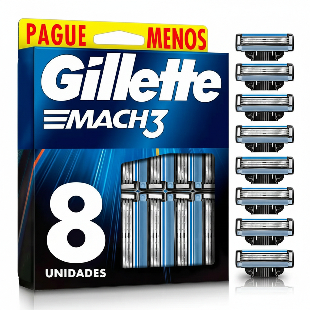Gillette 8 Unidades: Onde Comprar | BuscaProdutos
