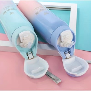 Garrafa Térmica Aço Inoxidável com Canudo em Oferta na Shopee