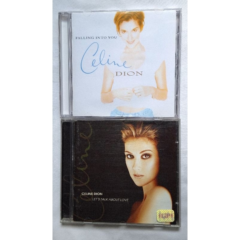 2 CD Celine Dion falling into you + lets talk aborto love Titanic SEMINOVOS