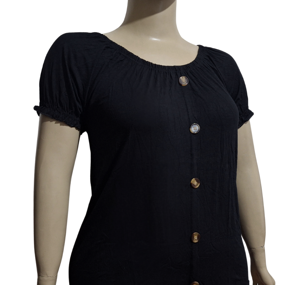 Blusa Feminina Diversos Modelos Estampado Poa Plus Size G1