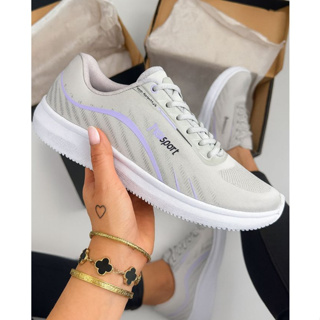 Tênis de Corrida Feminino ESPORTIVO_RÁPIDO ENVIO Confortável Leve Casual Caminhada Academia PROMOÇÃO em Oferta na Shopee