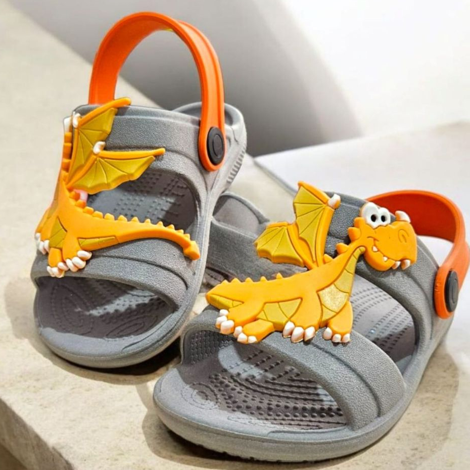 Papete Infantil Menino Babuche Masculino Sandália Leve Confortável Macia Dia Dia Solami