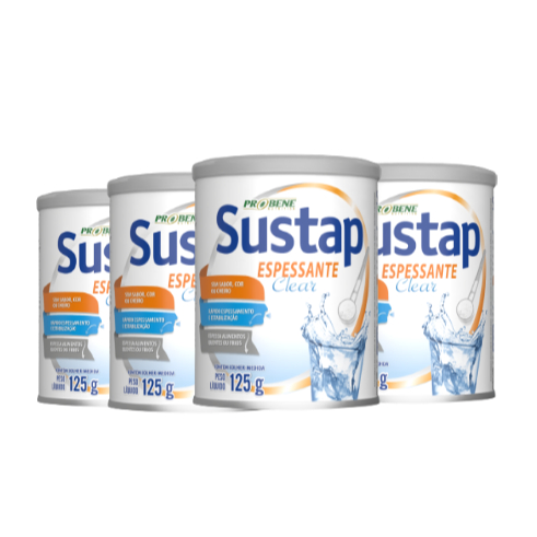 KIT SUSTAP ESPESSANTE CLEAR - 4 UNIDADES em Oferta na Shopee