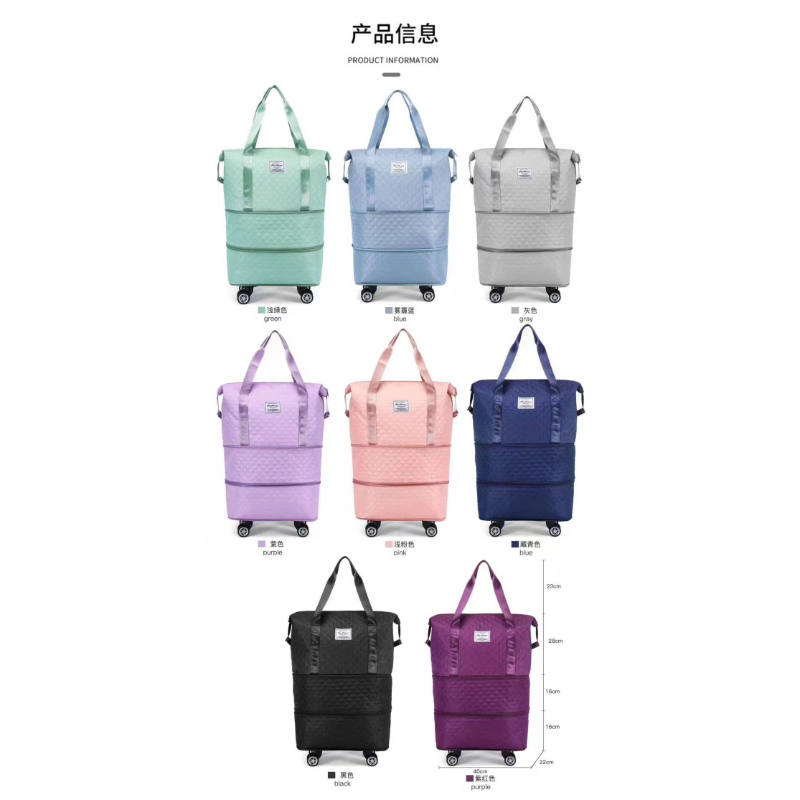 Bolsa de Viagem com Rodinhas Dobrável