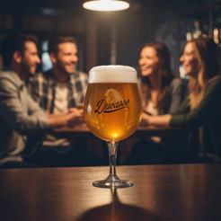Taça Ducasse Colecionável Taça de Cerveja de Cristal 650ml - Ruvolo