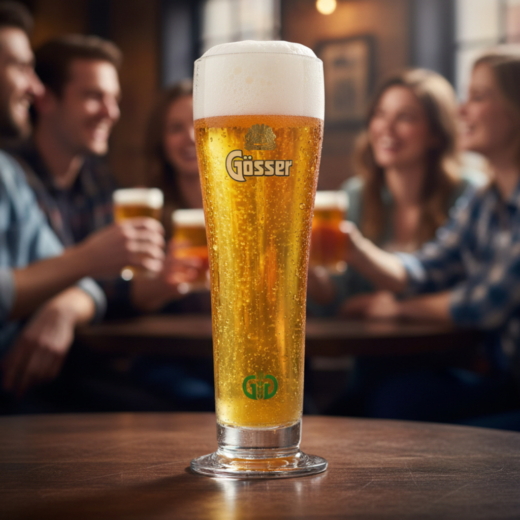 Copo Nucleation Point com Frases Gosser Copos De Cristal Para Cerveja e Chopp 400ml - Ruvolo em Oferta na Shopee